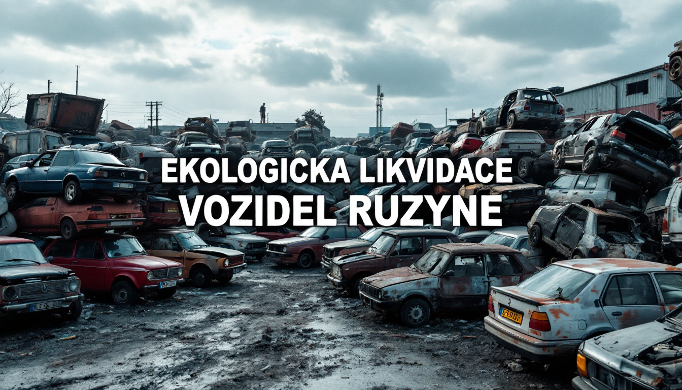 Ekologická likvidace vozidel Ruzyně