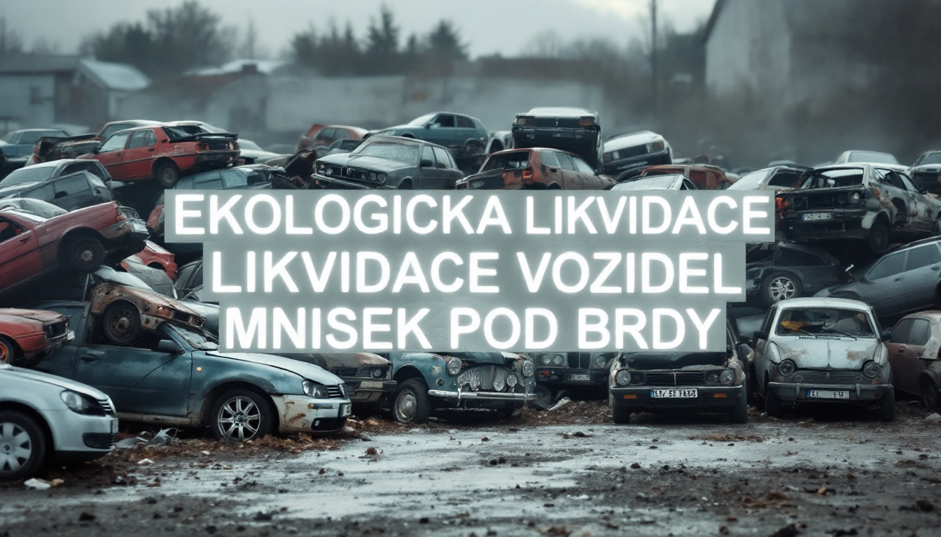 Ekologická likvidace vozidel Mníšek pod Brdy